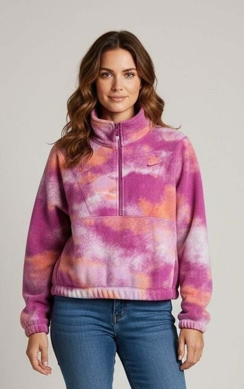 Nike Therma-Fit Oversized Fleece 1/2-Zip Size XL